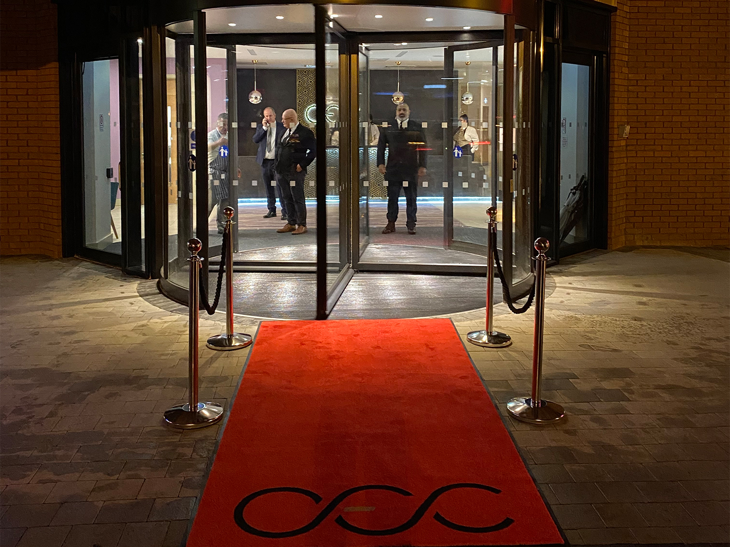 The entrance of The OEC Sheffield