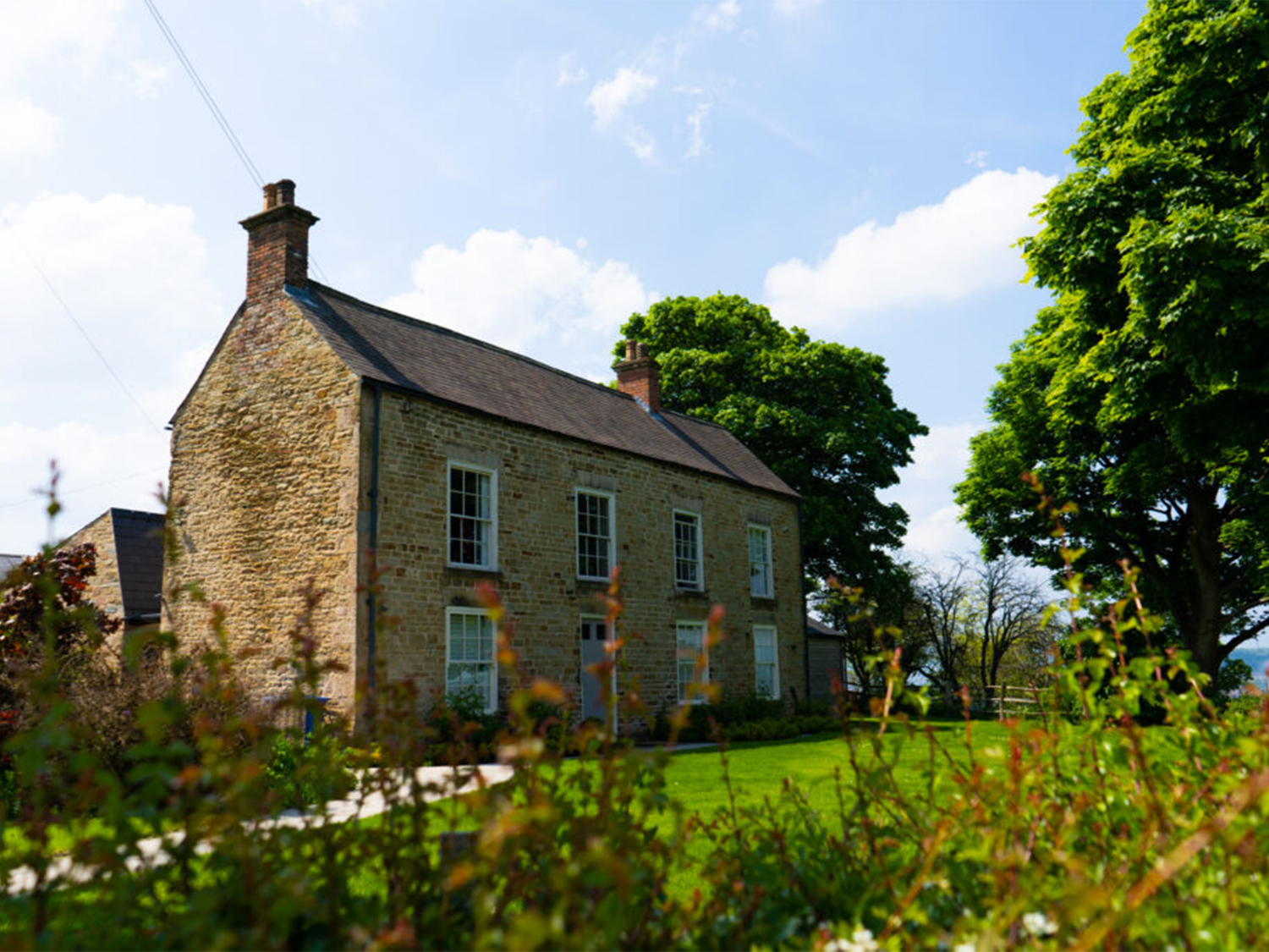 Exterior photo of Manor Oaks House.