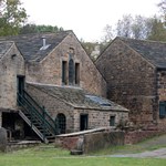 Some of the buildings at the Abbeydale Industrial Hamlet.