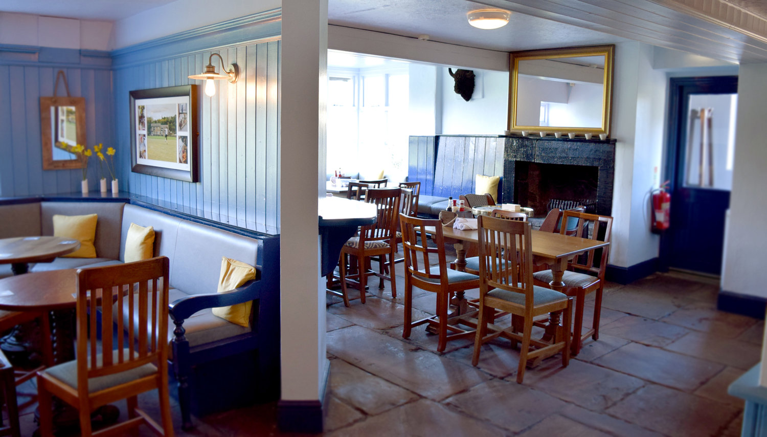 Inside The Cricket Inn.