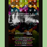 Poster for The Slow Readers Club gig at The Foundry.