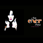 Promo image for The Cher Show, featuring an illustration of Cher's face in 60s style.