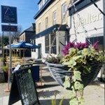 The exterior of The Psalter on a lovely sunny day.
