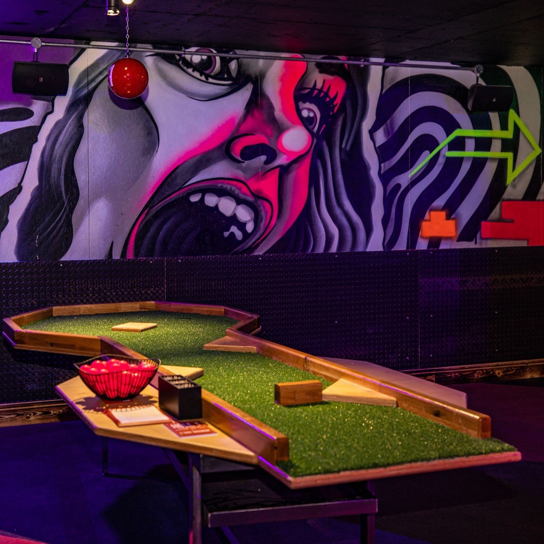 Games at the Roxy Ball Room.