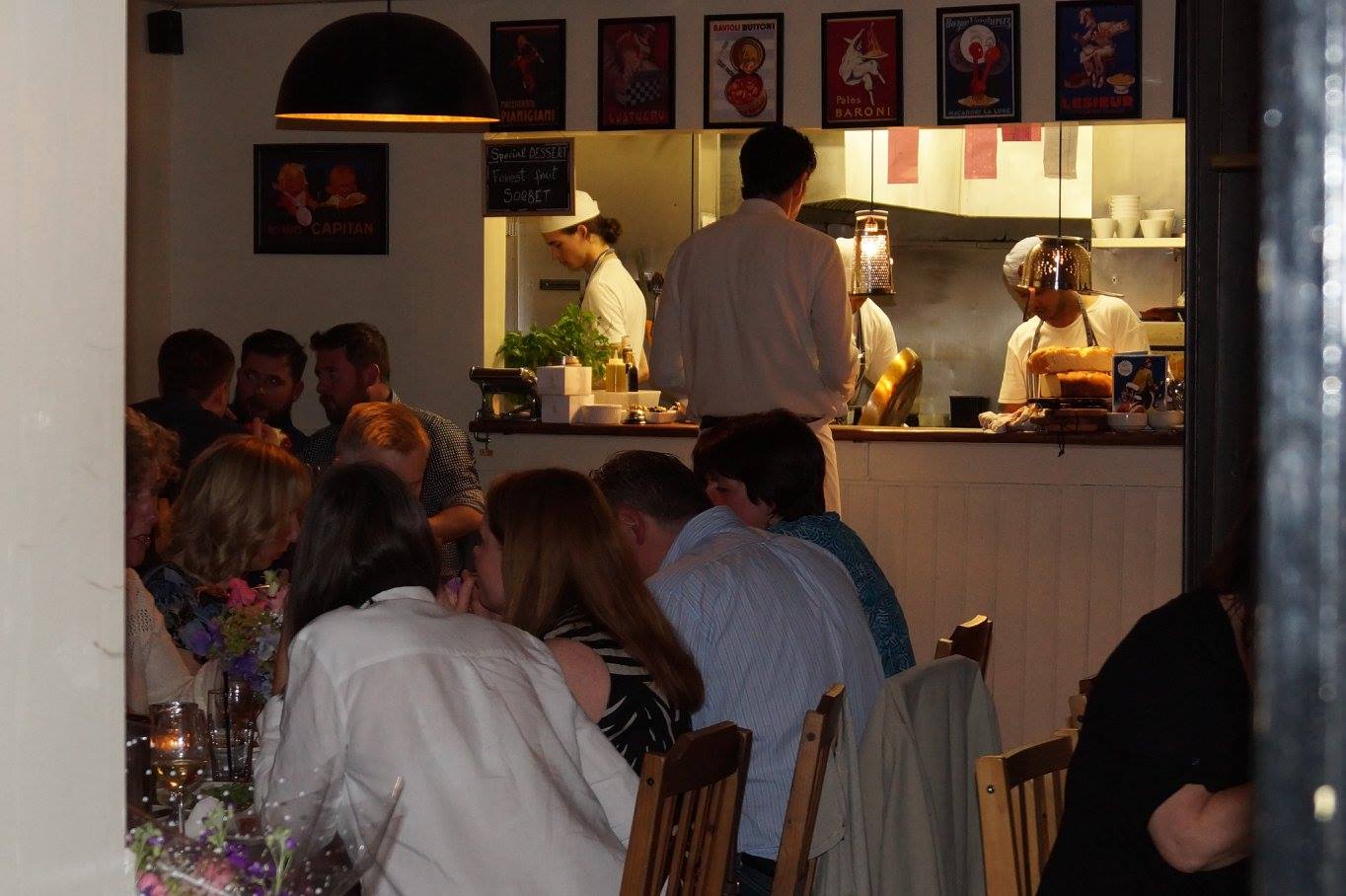 The interior of Kia's Pastaria.