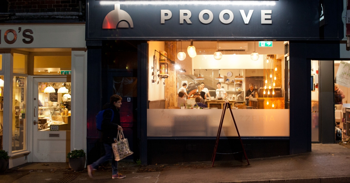Exterior of Proove at Broomhill.