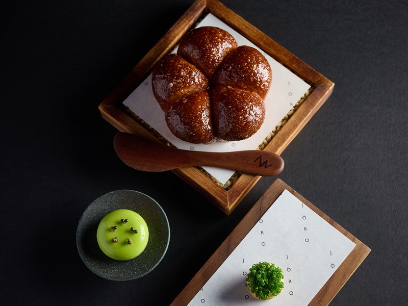 Food at JÖRO at Oughtibridge Mill.