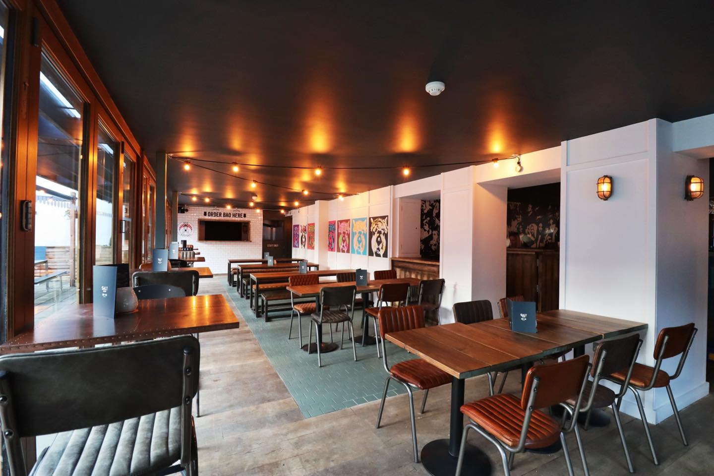 The interior of SALT Sheffield.