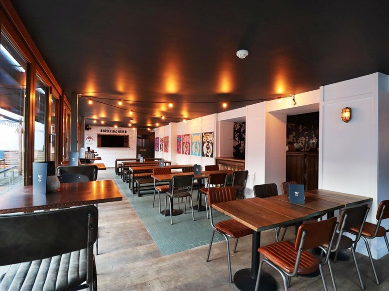 The interior of SALT Sheffield.