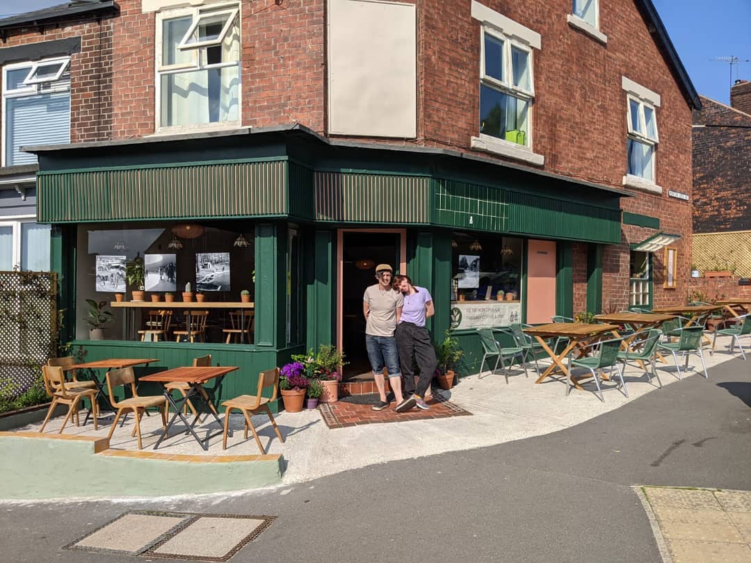 Exterior of Kopi & Chai.