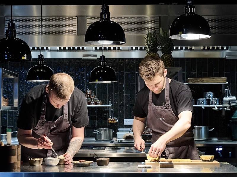 Interior of JÖRO at Oughtibridge Mill.