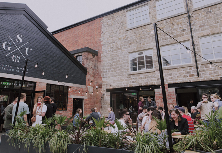 The exterior of Saw Grinders Union.