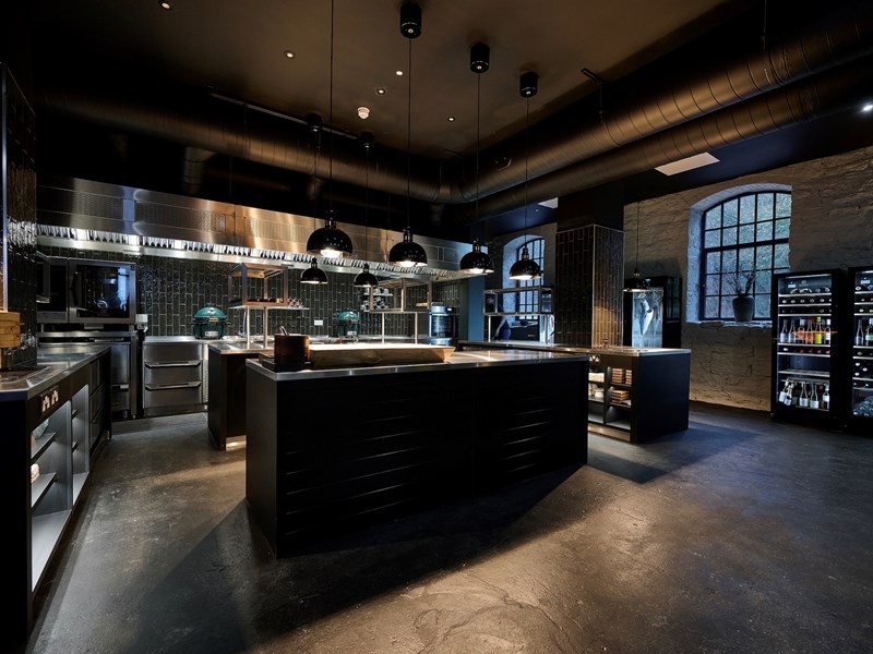 Interior of JÖRO at Oughtibridge Mill.