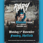 Poster for the RØRY gig at the Foundry.