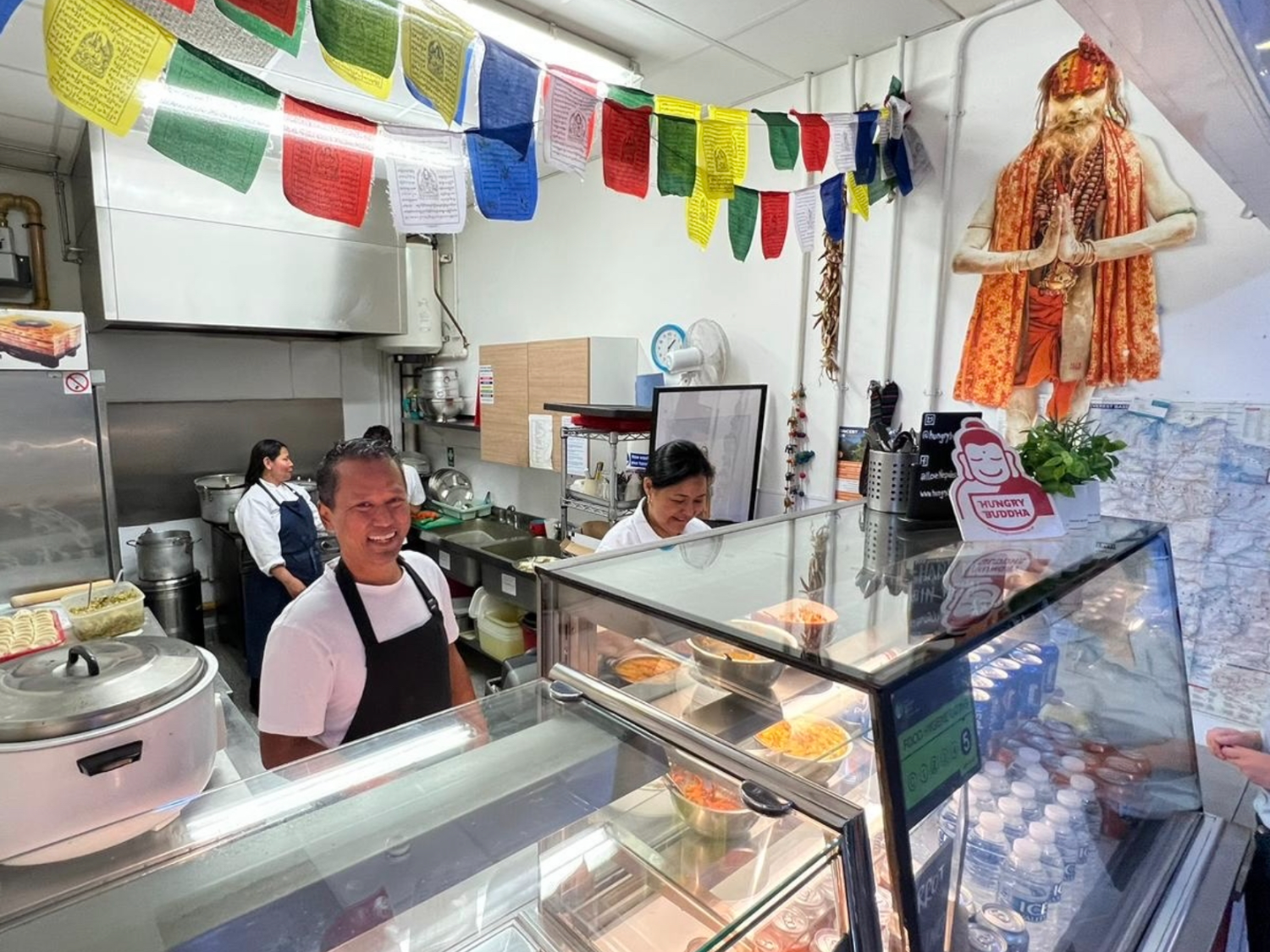 Hungry Buddha at Moor Markets.