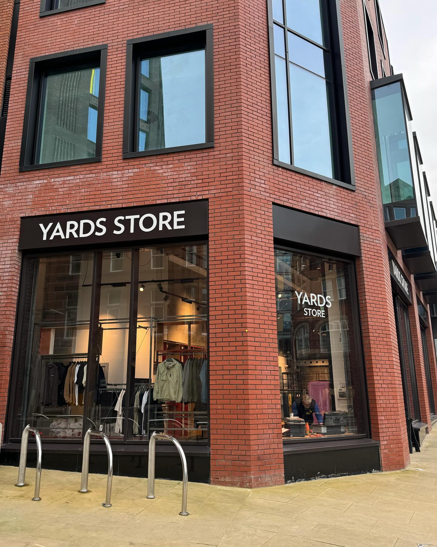 Exterior of the Sheffield Yards Store.