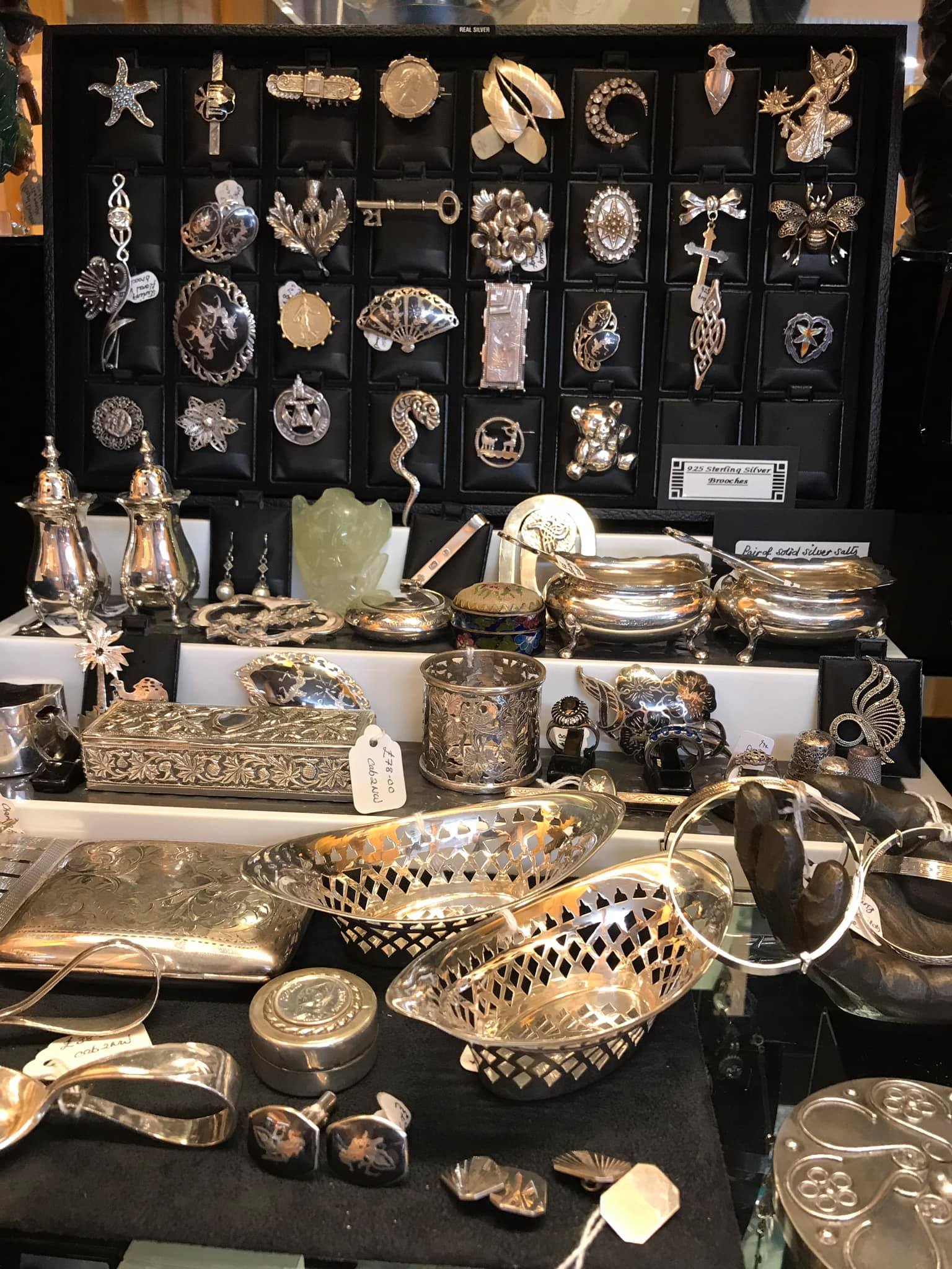 Lots of antiques on display at the Sheffield Antiques Emporium.
