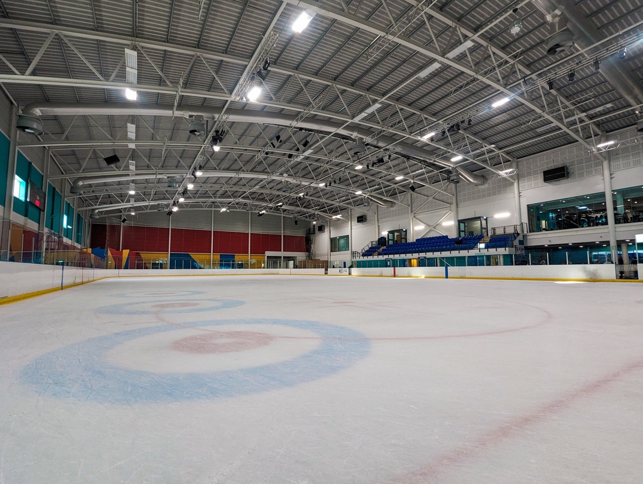 The ice rink at iceSheffield.