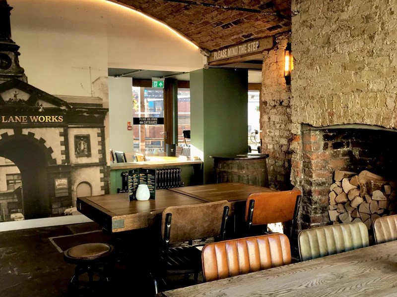 The interior of SALT Sheffield.