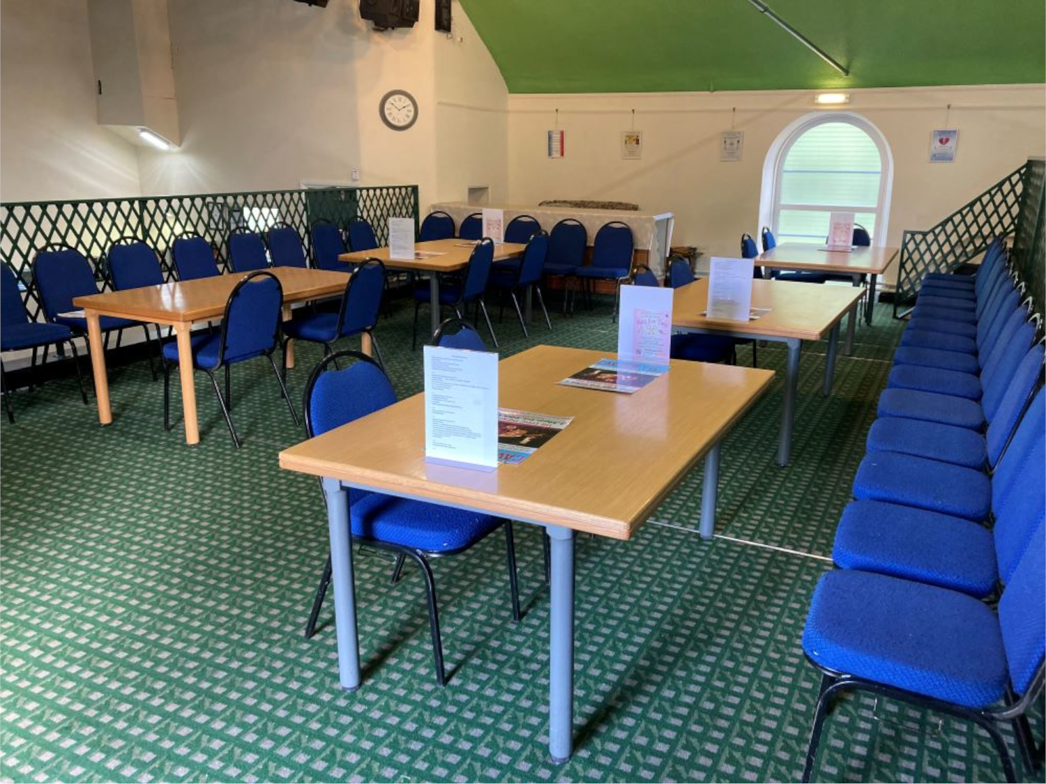 A meeting room at the Eppic Theatre.