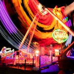 A huge fireworks display at Don Valley Bowl in Sheffield.