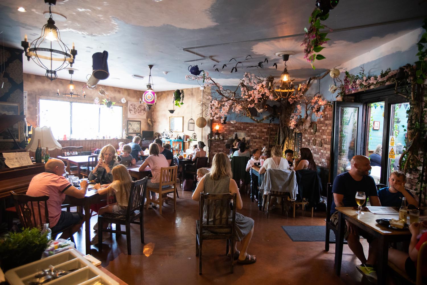 People having fun at The Steel Cauldron.
