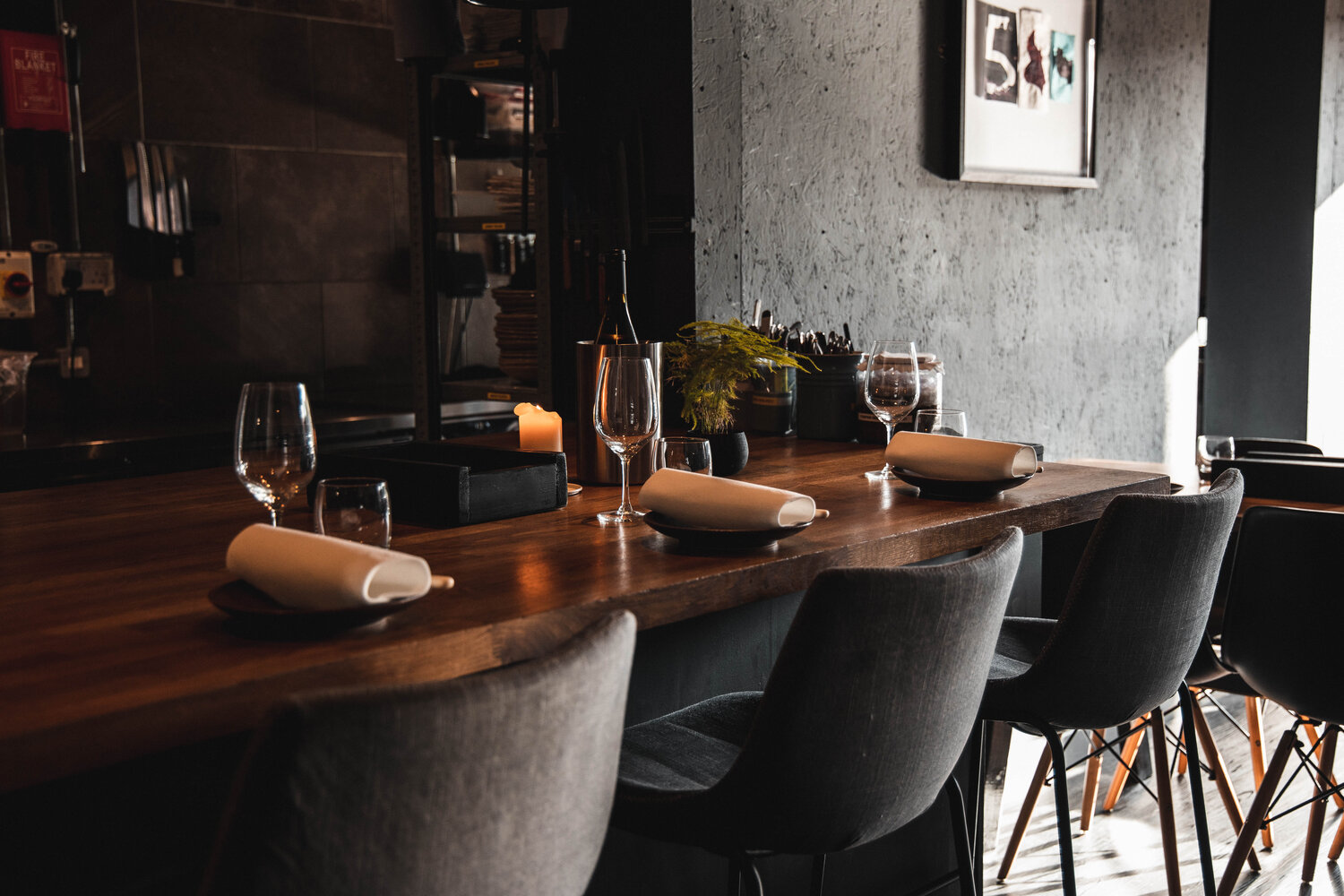 Interior of  JÖRO at Oughtibridge Mill.