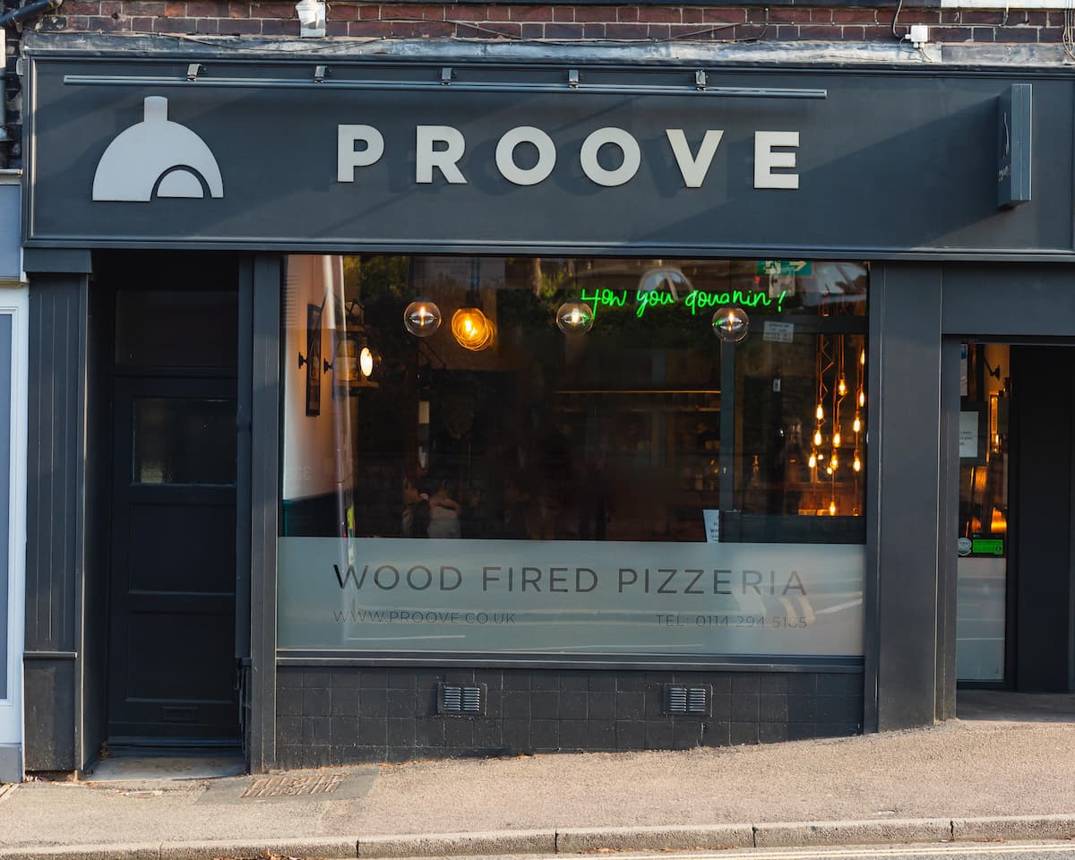 Exterior of Proove at Broomhill.