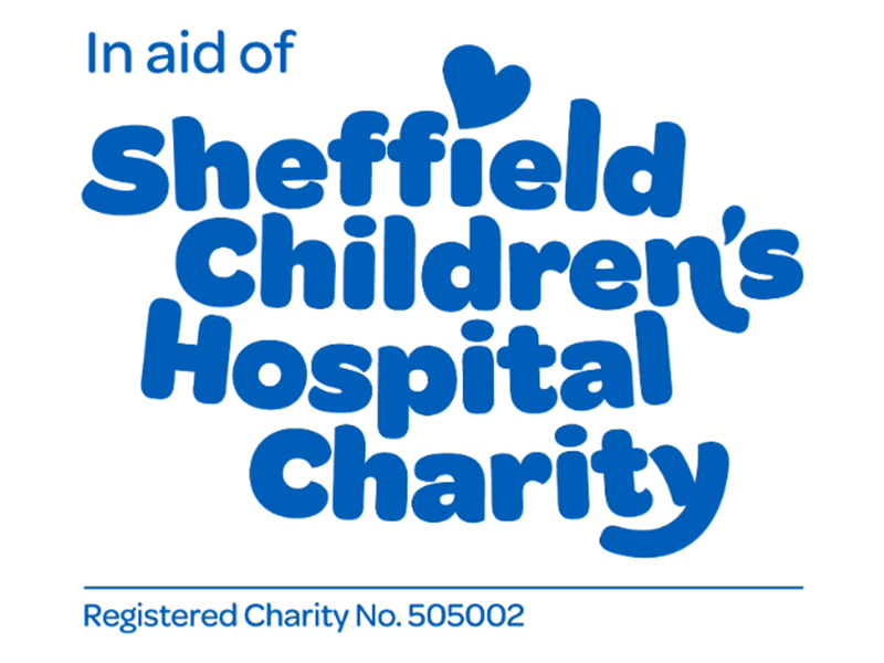 The Sheffield Children's Hospital Charity logo.
