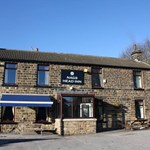 Exterior of The Nags Head Inn.