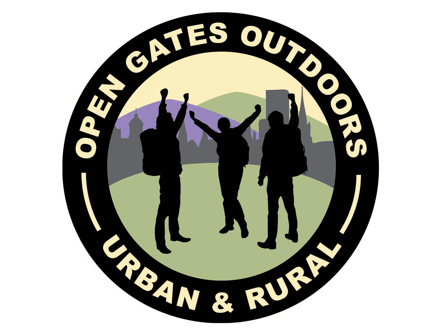The Open Gates Outdoors and Coaching Limited logo.