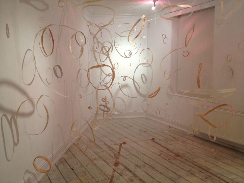 An art exhibition at Cupola Gallery.