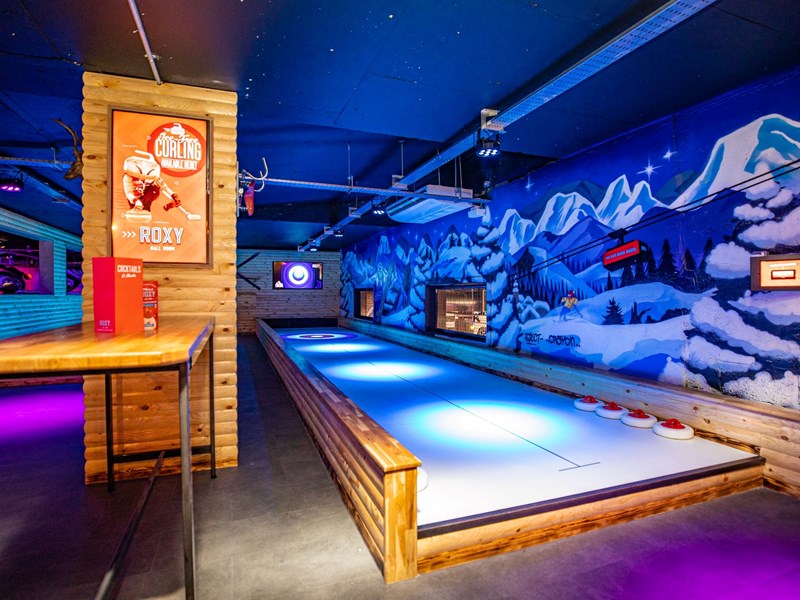 Shuffleboards at the Roxy Ball Room.