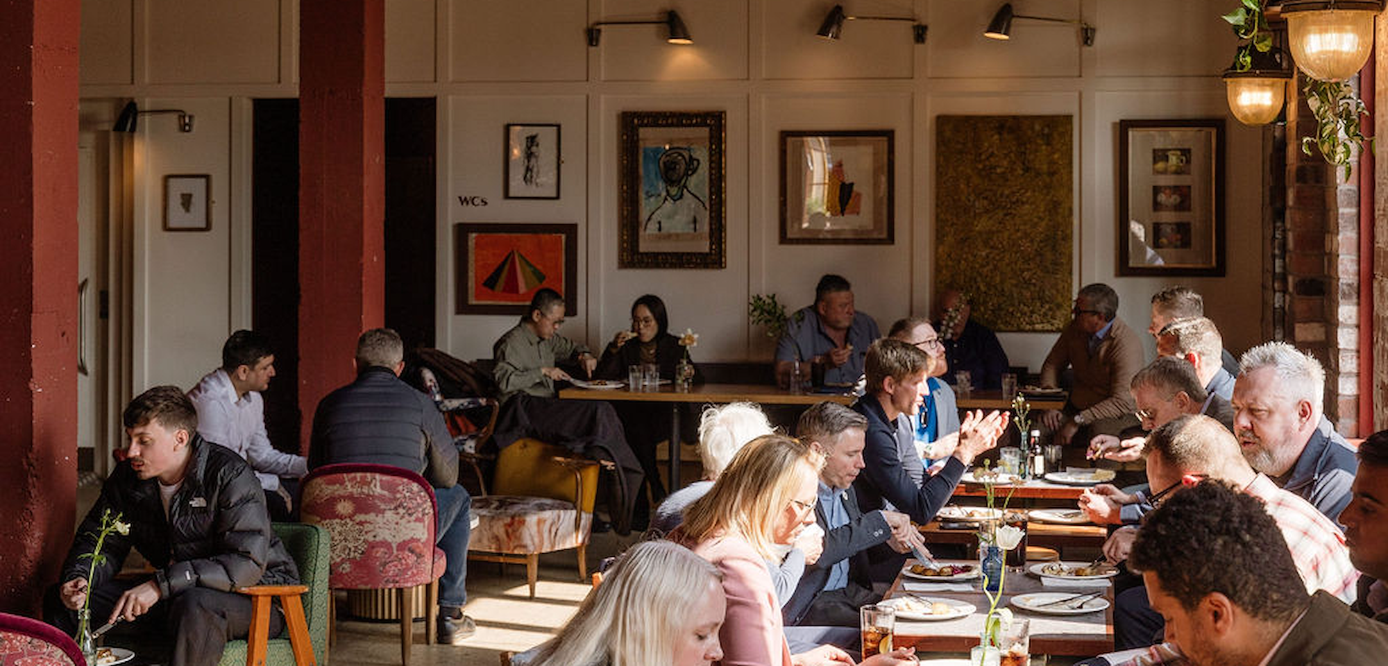 Conference Lunch in The Clubhouse