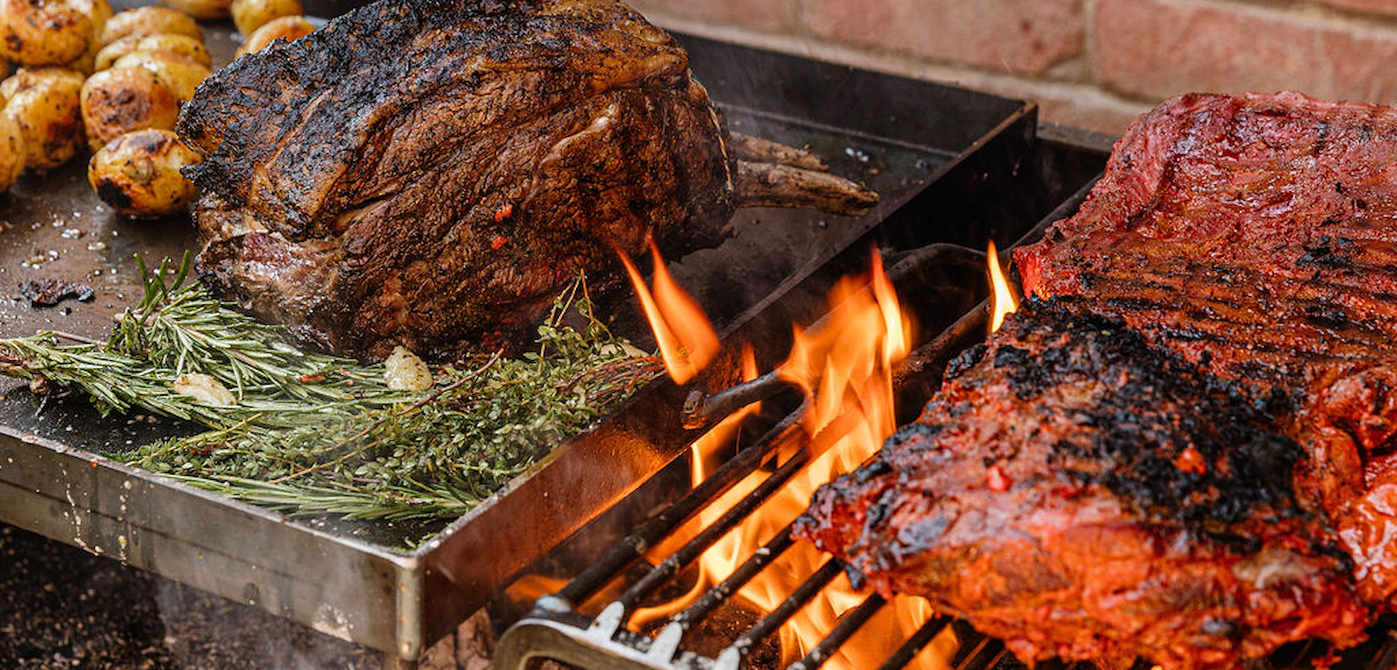 Victoria's Courtyard Fire Kitchen