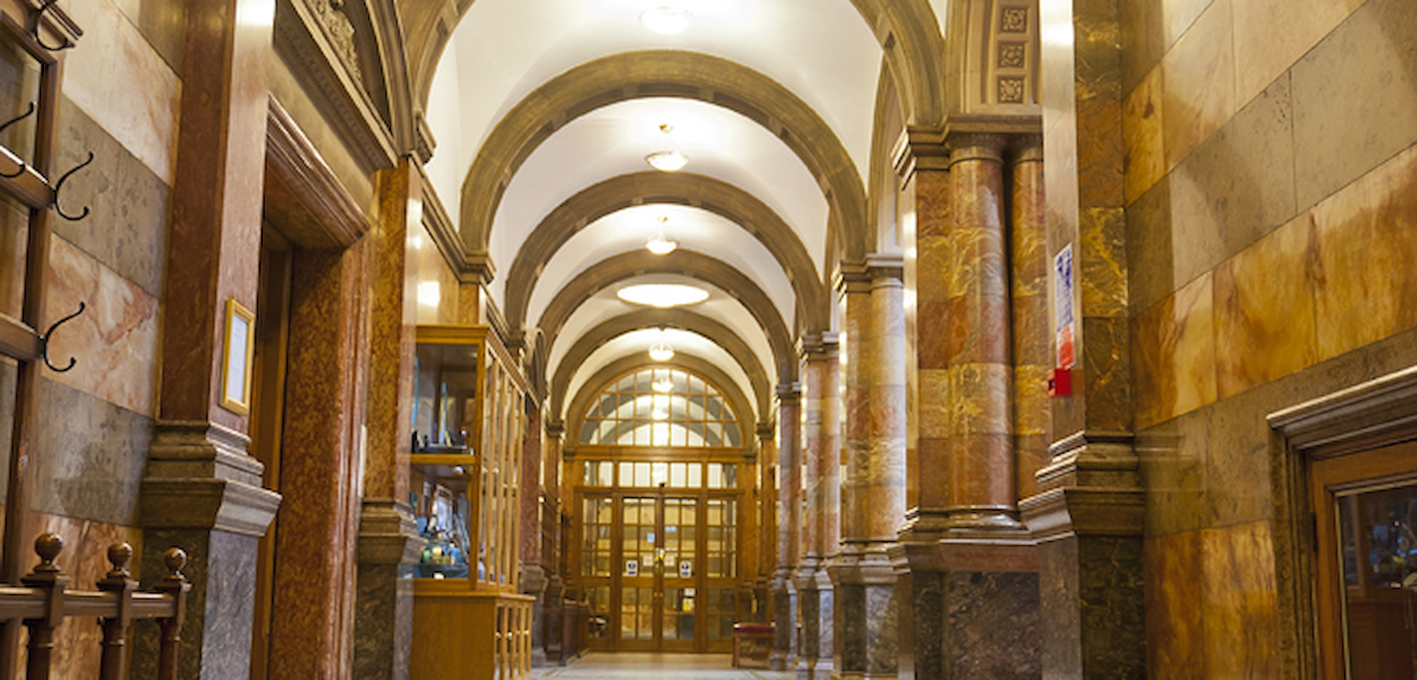 The Sheffield Town Hall Grand Corridor