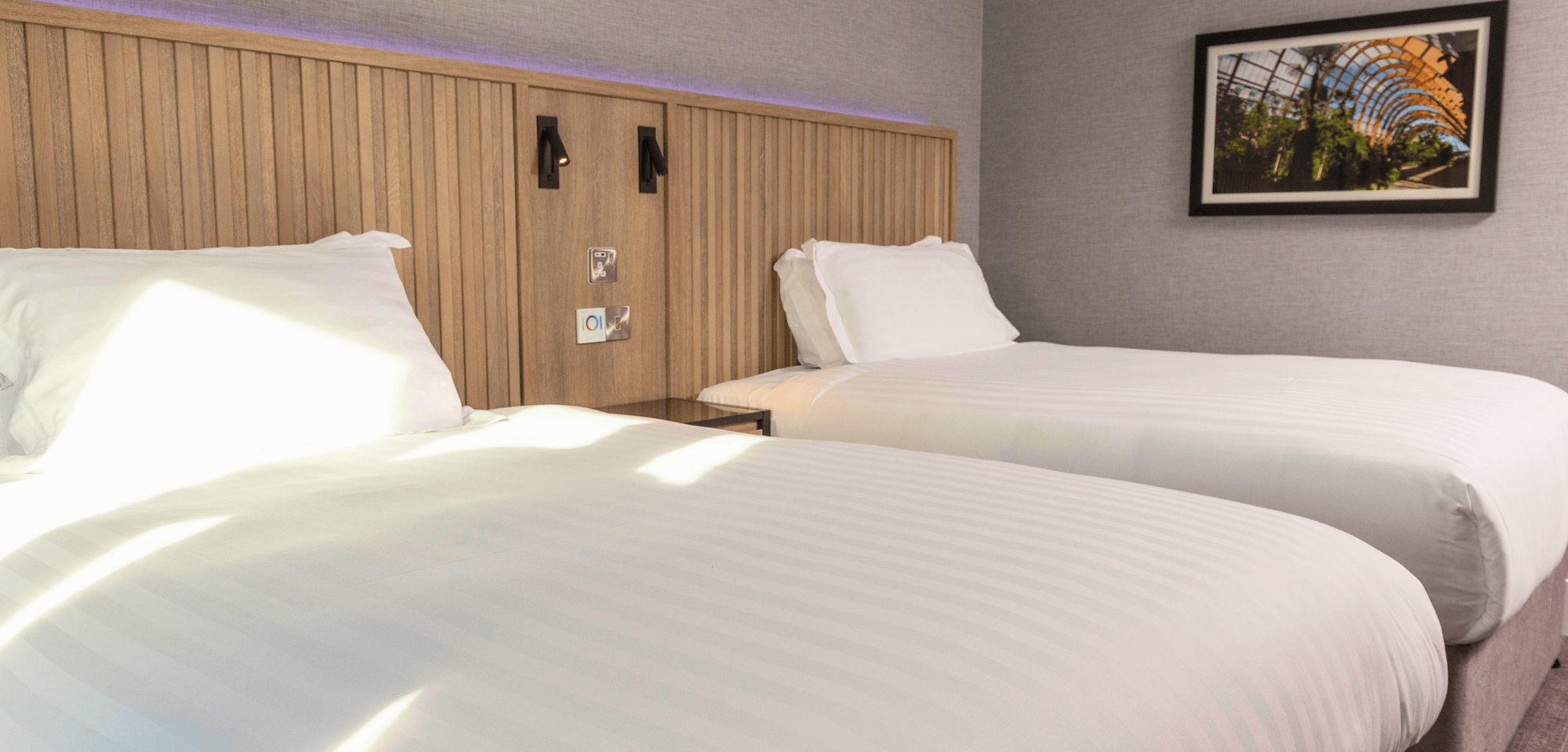 Twin Bedroom Consisting of 2 Double Beds