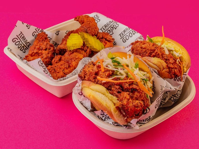 Promo shot of food from Terrace Goods.