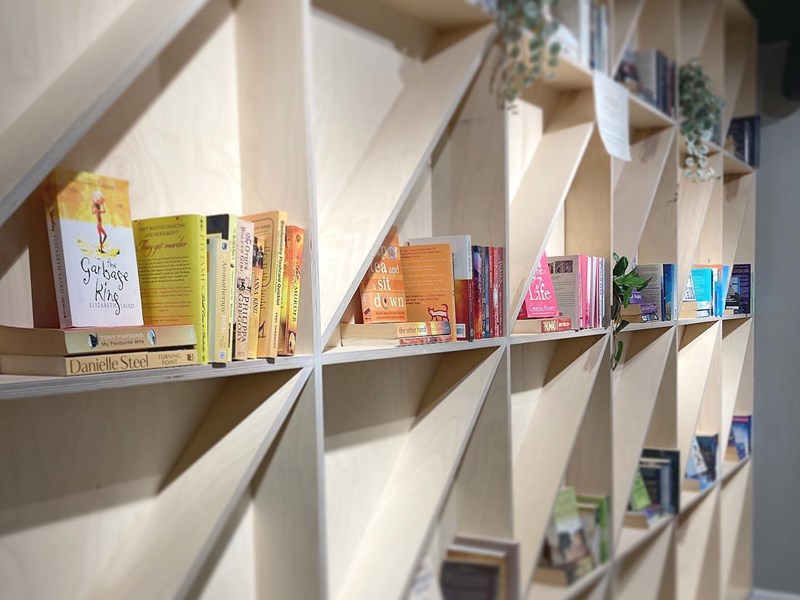 Photograph of the interior of Hygge.