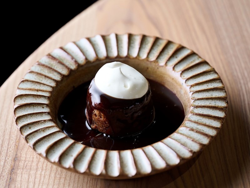 Food at JÖRO at Oughtibridge Mill.