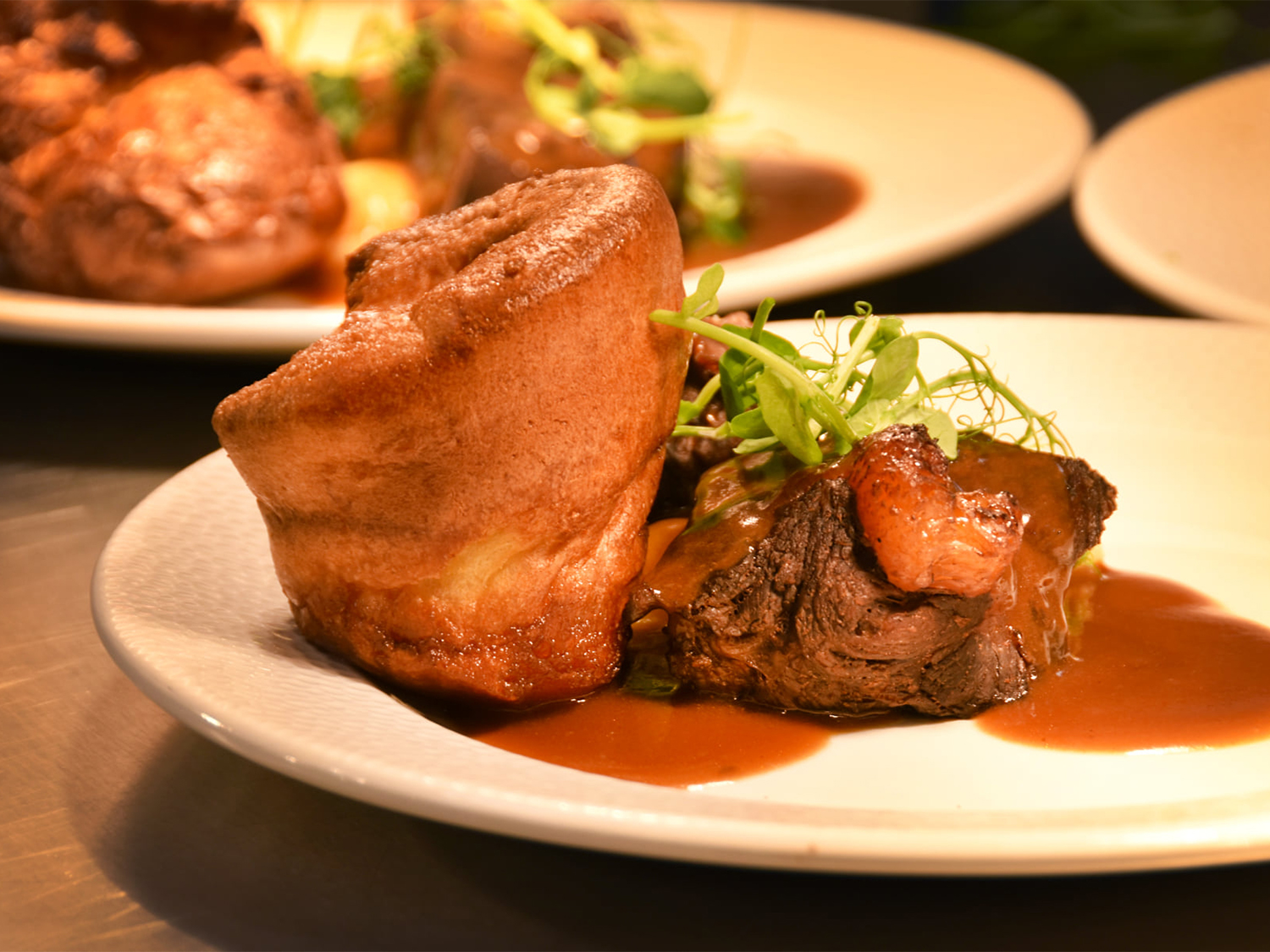 Food being served at The OEC Sheffield