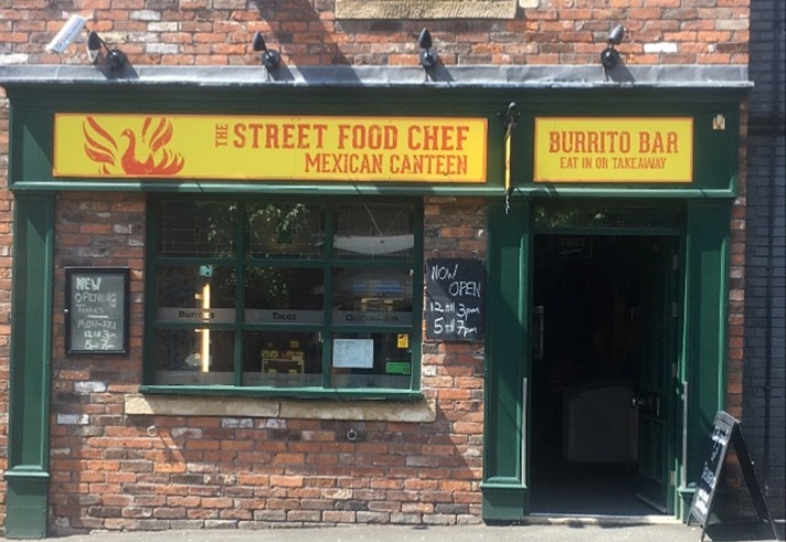 Exterior of the Street Food Chef.