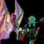 A huge fireworks display at Don Valley Bowl in Sheffield.