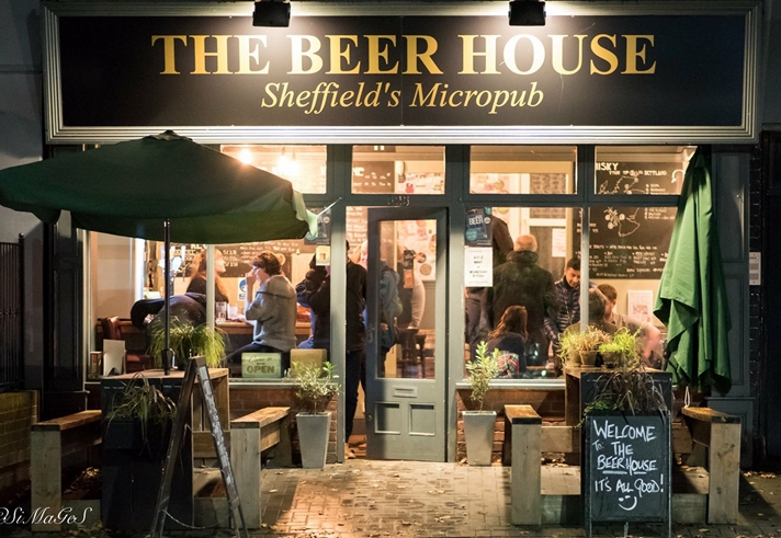 Exterior of The Beer House.