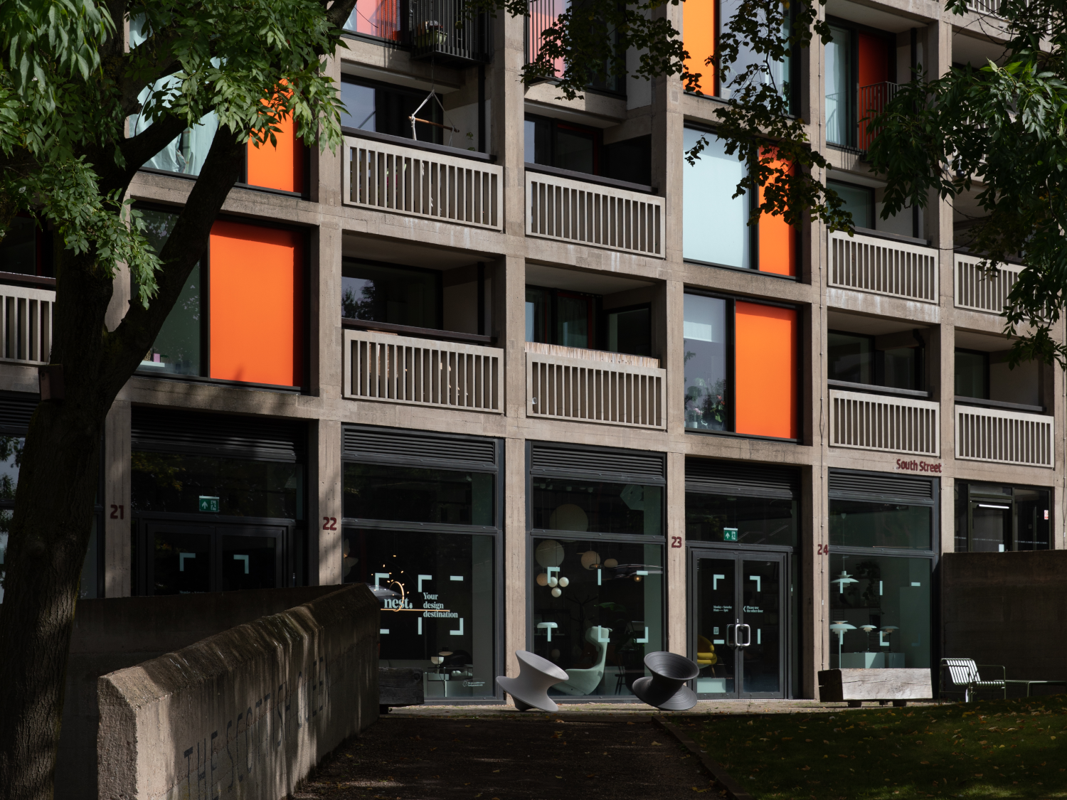 The exterior of Nest