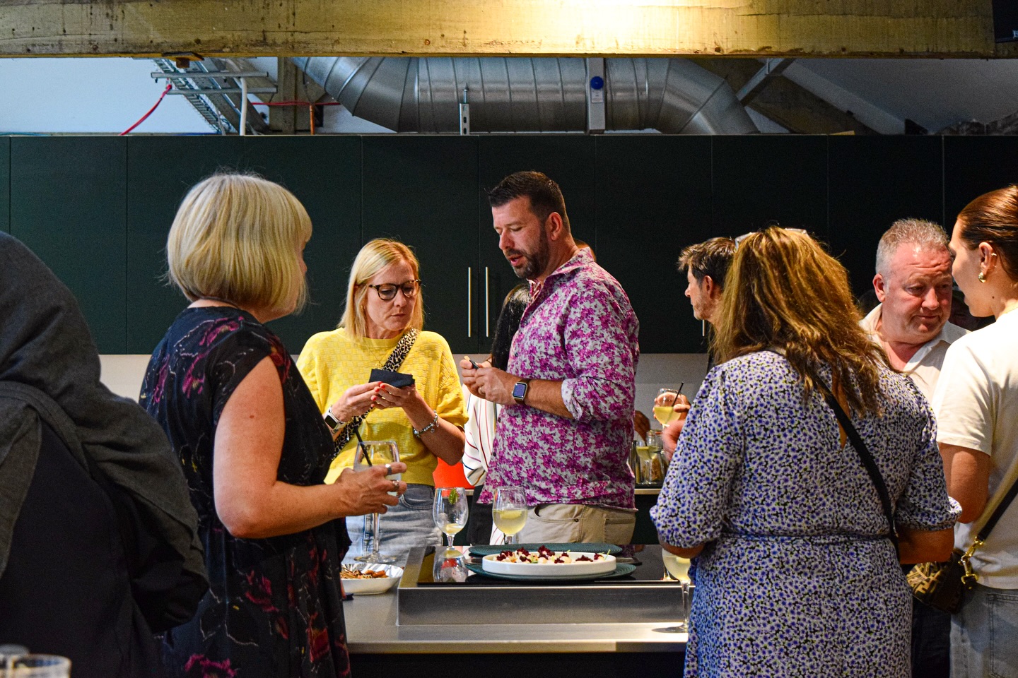 A cookery workshop at the Blend Culinary Foundation.