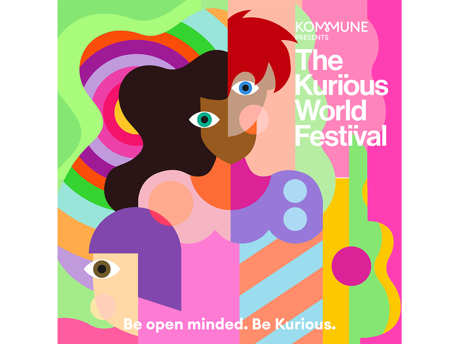 Poster for The Kurious Festival.