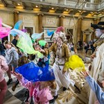 Families having fun at Wentworth Woodhouse.