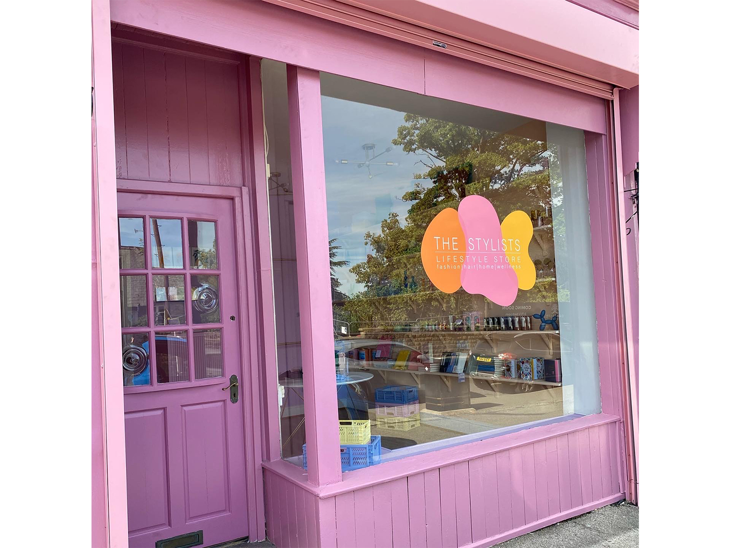 Exterior shot of The Stylists Lifestyle Store.