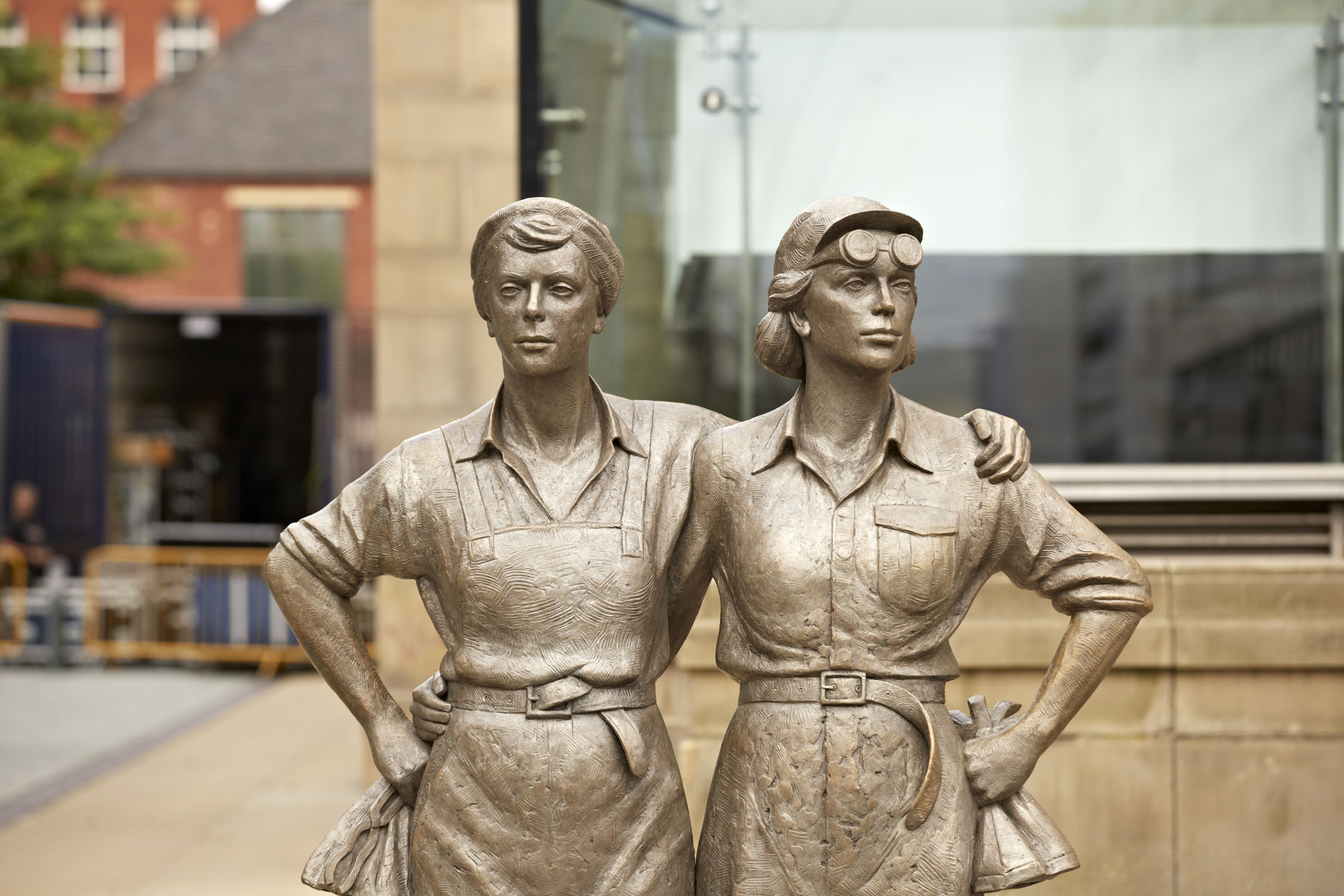 The Women of Steel monument.